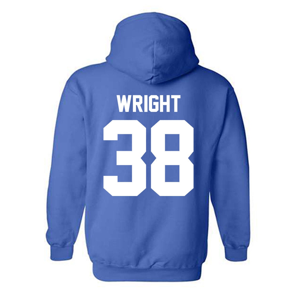 Kentucky - NCAA Football : Tyler Wright - Classic Shersey Hooded Sweatshirt-1