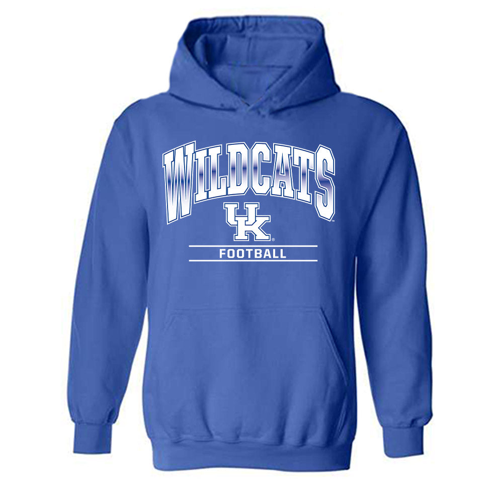 Kentucky - NCAA Football : William Drakeford Jr. - Classic Shersey Hooded Sweatshirt-0
