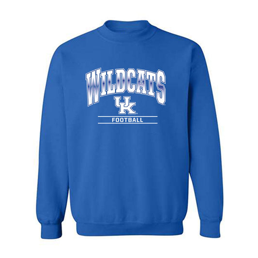 Kentucky - NCAA Football : Tyler Wright - Classic Shersey Crewneck Sweatshirt-0