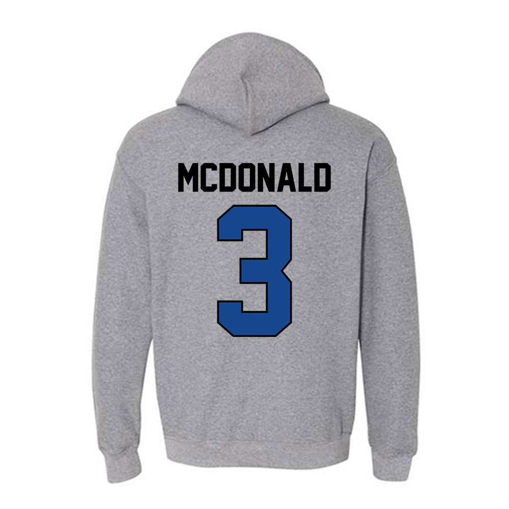 Kentucky - NCAA Women's Basketball : Emily McDonald - Classic Shersey Hooded Sweatshirt-1