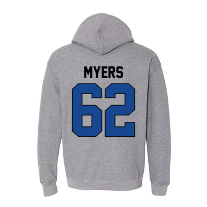Kentucky - NCAA Football : Ben Myers - Classic Shersey Hooded Sweatshirt-1