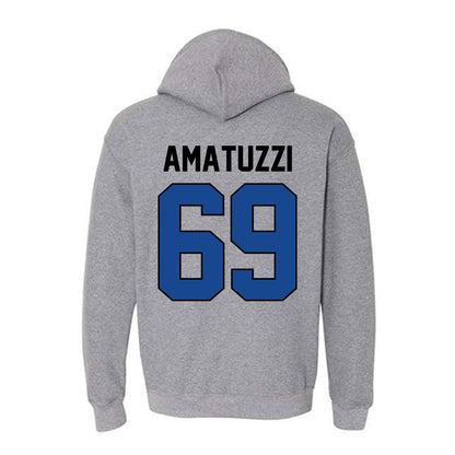 Kentucky - NCAA Men's Swimming & Diving : Murilo Amatuzzi - Classic Shersey Hooded Sweatshirt-1