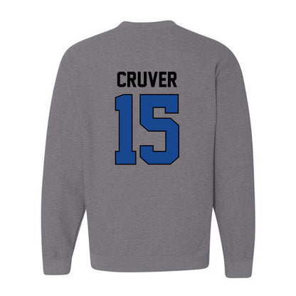 Kentucky - NCAA Football : Carson Cruver - Classic Shersey Crewneck Sweatshirt-1