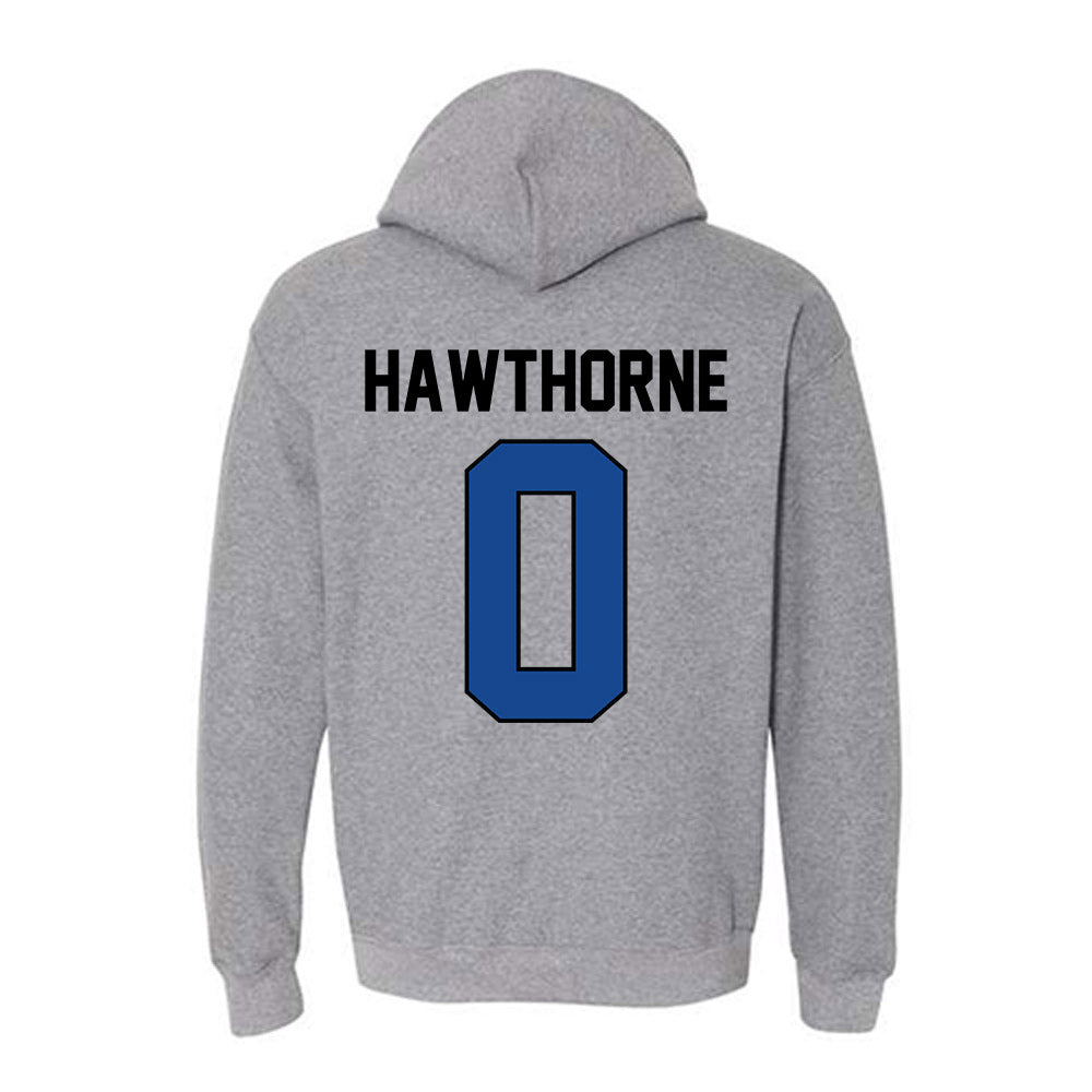 Kentucky - NCAA Men's Basketball : Zyon Hawthorne - Classic Shersey Hooded Sweatshirt-1