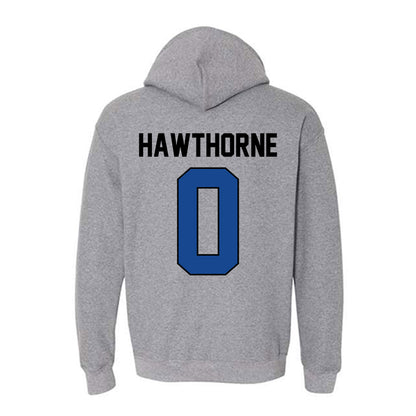Kentucky - NCAA Men's Basketball : Zyon Hawthorne - Classic Shersey Hooded Sweatshirt-1