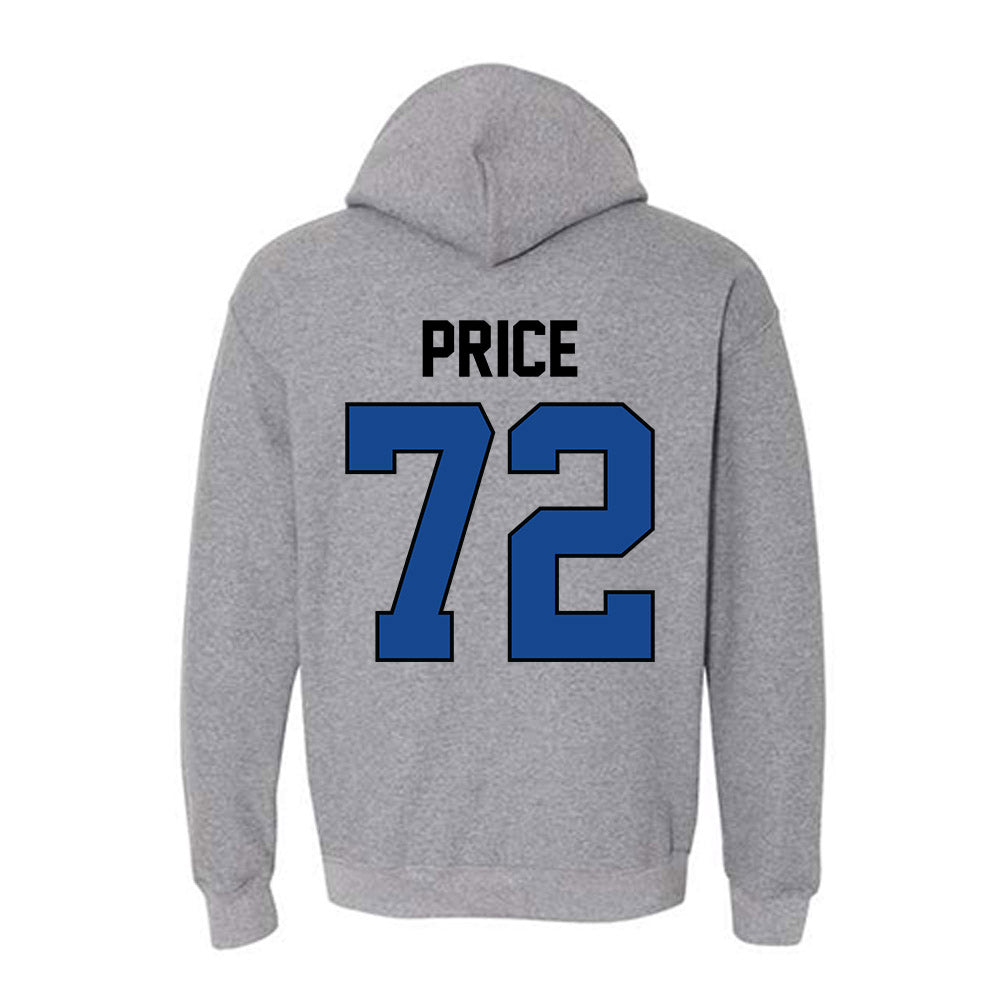 Kentucky - NCAA Football : Coleton Price - Classic Shersey Hooded Sweatshirt-1