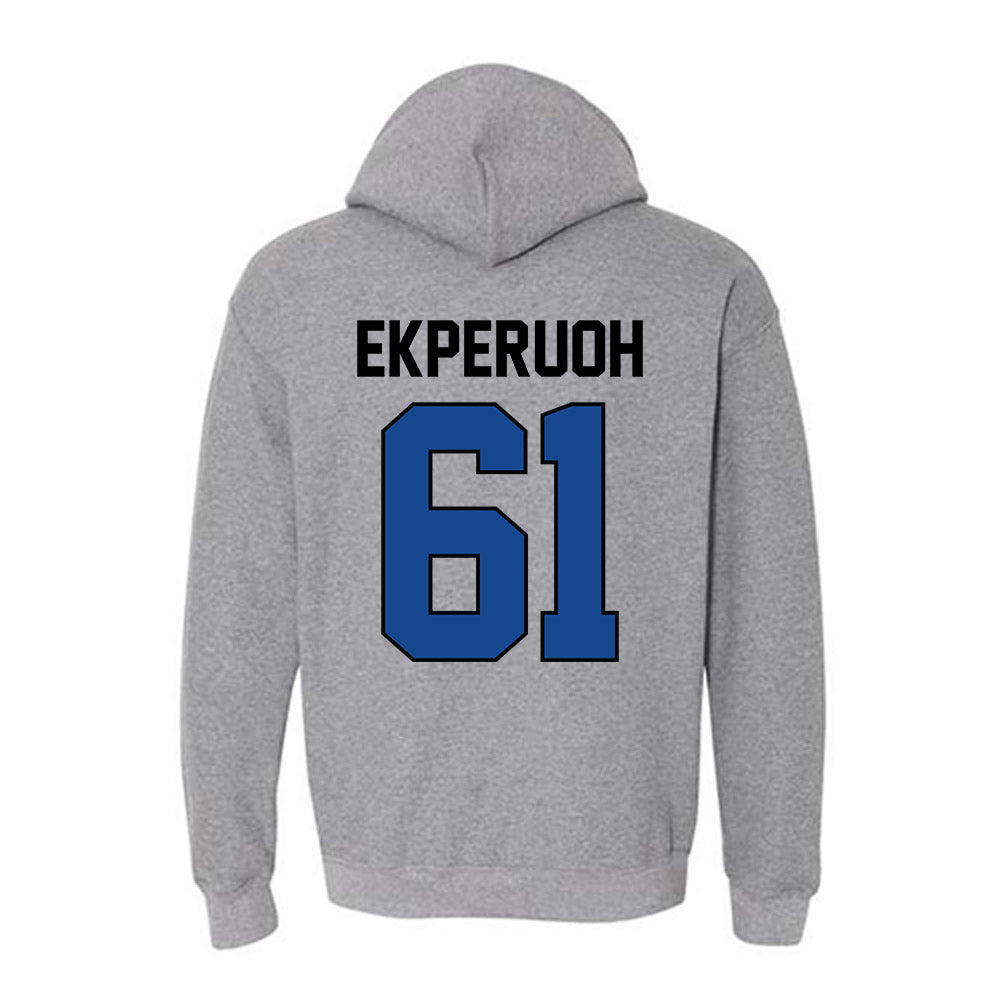 Kentucky - NCAA Football : Jason Ekperuoh - Classic Shersey Hooded Sweatshirt-1