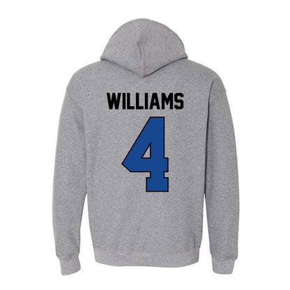 Kentucky - NCAA Men's Basketball : Mason Williams - Classic Shersey Hooded Sweatshirt-1