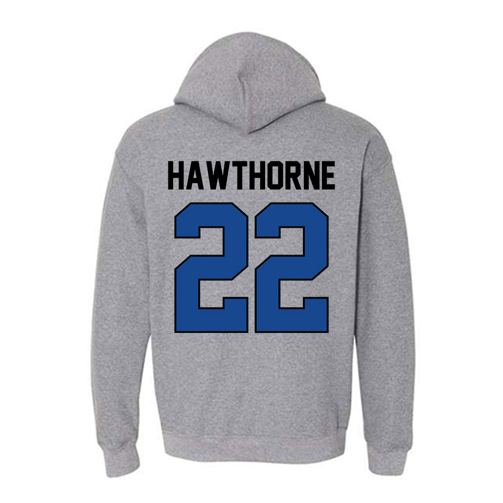 Kentucky - NCAA Men's Basketball : Braydon Hawthorne - Classic Shersey Hooded Sweatshirt-1