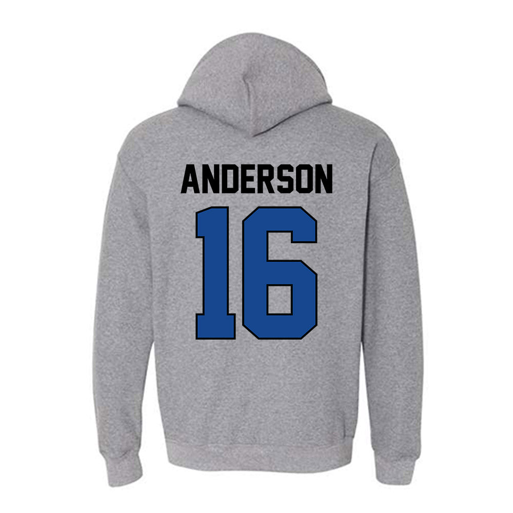 Kentucky - NCAA Football : Jesse Anderson - Classic Shersey Hooded Sweatshirt-1