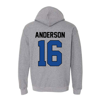 Kentucky - NCAA Football : Jesse Anderson - Classic Shersey Hooded Sweatshirt-1