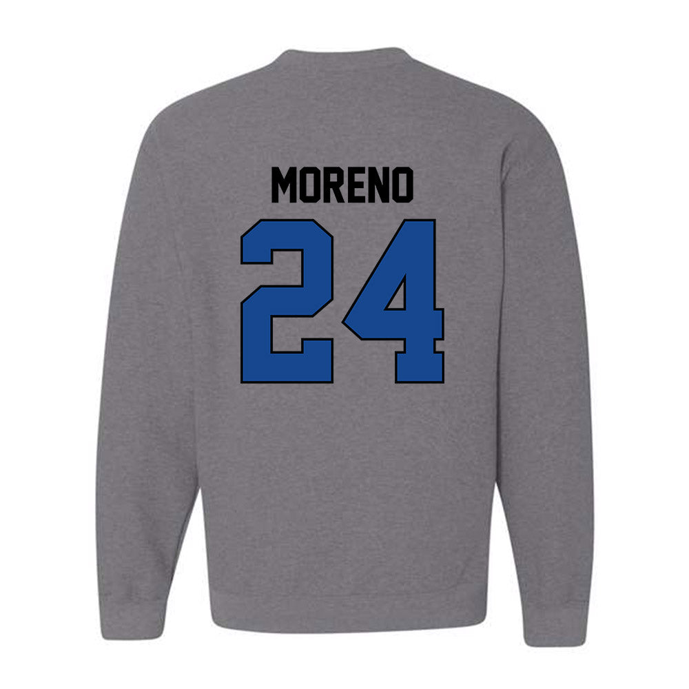 Kentucky - NCAA Men's Basketball : Malachi Moreno - Classic Shersey Crewneck Sweatshirt-1
