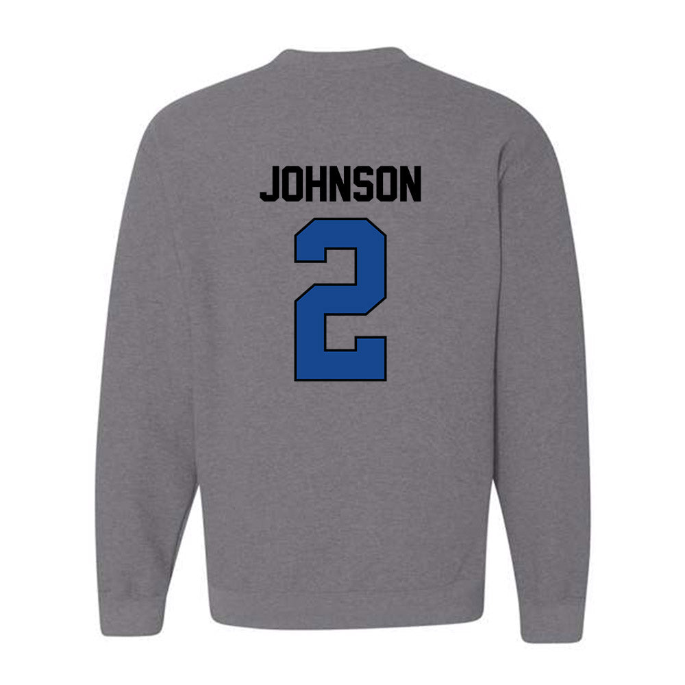 Kentucky - NCAA Men's Basketball : Jasper Johnson - Classic Shersey Crewneck Sweatshirt-1