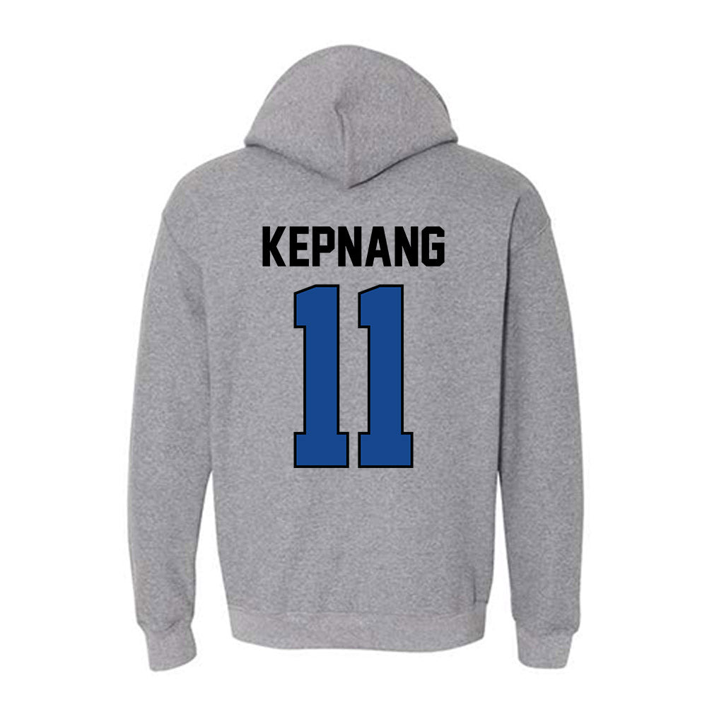 Kentucky - NCAA Men's Basketball : Franck Kepnang - Classic Shersey Hooded Sweatshirt-1