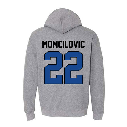 Kentucky - NCAA Men's Basketball : Milan Momcilovic - Classic Shersey Hooded Sweatshirt-1