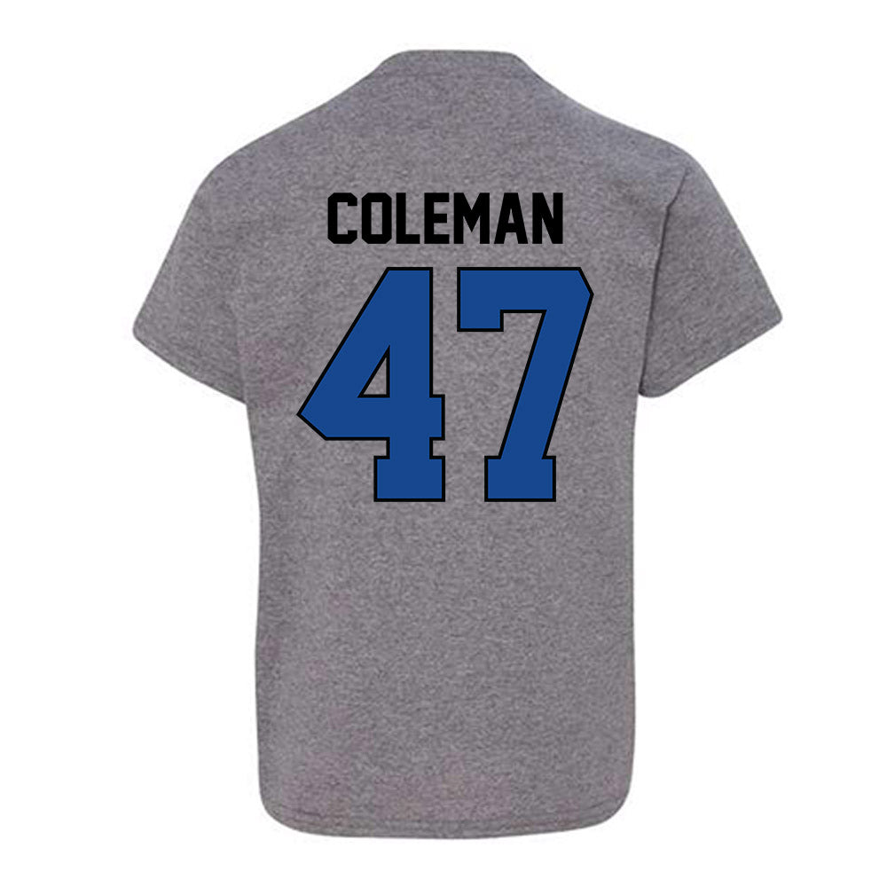 Kentucky - NCAA Baseball : Will Coleman - Classic Shersey Youth T-Shirt-1