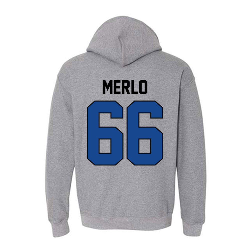 Kentucky - NCAA Football : Tino Merlo - Classic Shersey Hooded Sweatshirt-1