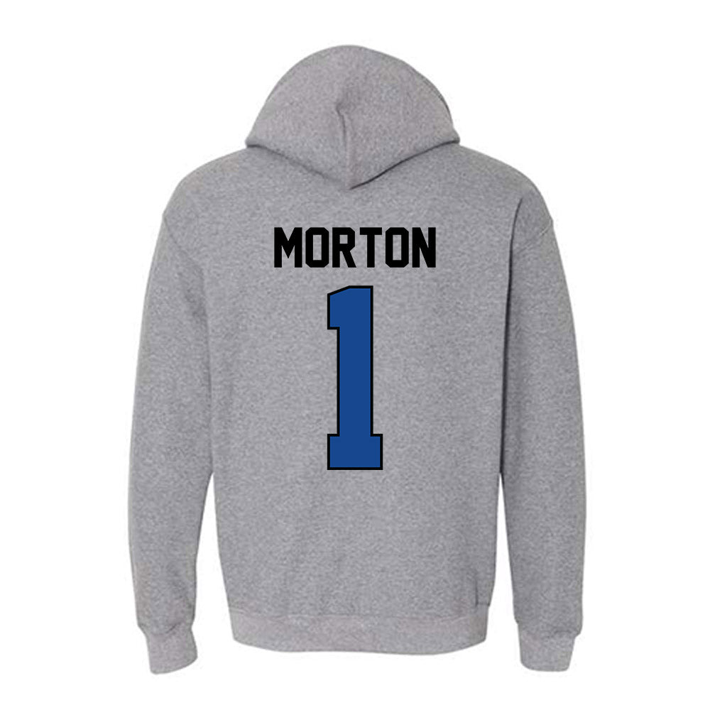 Kentucky - NCAA Men's Basketball : Jerone Morton - Classic Shersey Hooded Sweatshirt-1