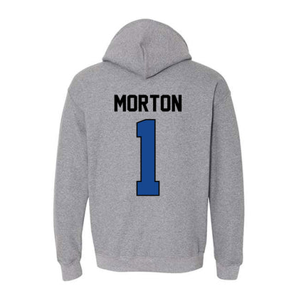 Kentucky - NCAA Men's Basketball : Jerone Morton - Classic Shersey Hooded Sweatshirt-1