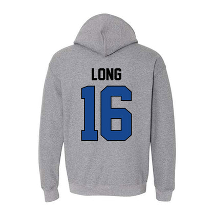 Kentucky - NCAA Football : JacQai Long - Classic Shersey Hooded Sweatshirt-1