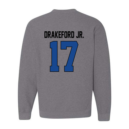 Kentucky - NCAA Football : William Drakeford Jr. - Classic Shersey Crewneck Sweatshirt-1