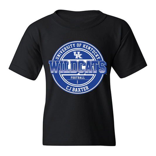 Kentucky - NCAA Football : CJ Baxter - Classic Fashion Shersey Youth T-Shirt-0