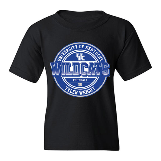 Kentucky - NCAA Football : Tyler Wright - Classic Fashion Shersey Youth T-Shirt-0