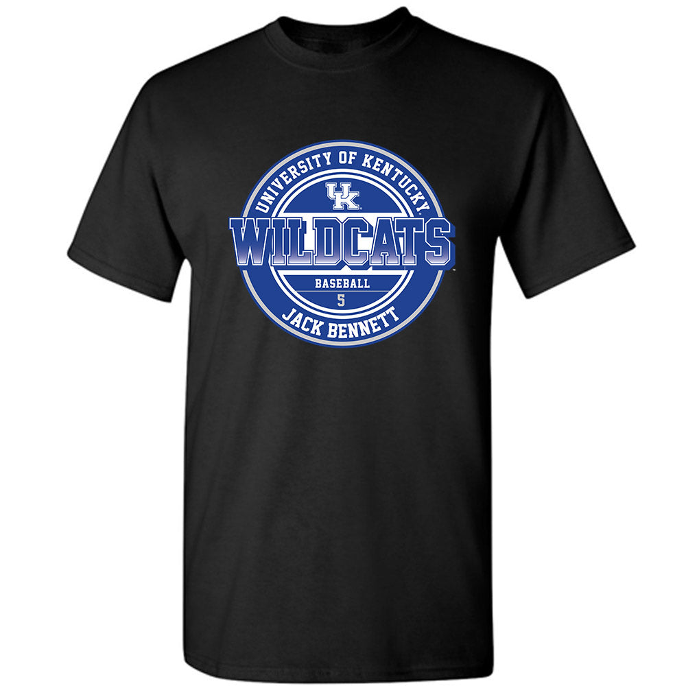 Kentucky - NCAA Baseball : Jack Bennett - Classic Fashion Shersey T-Shirt-0