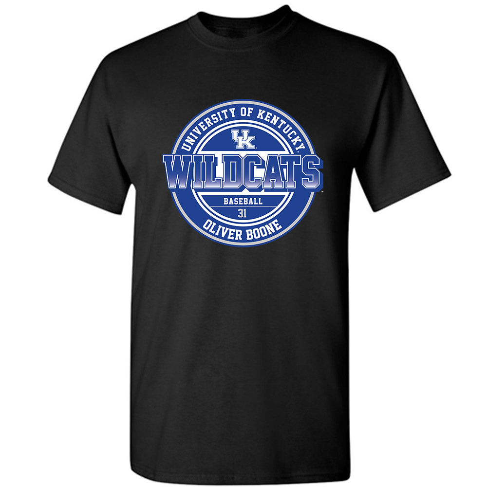 Kentucky - NCAA Baseball : Oliver Boone - Classic Fashion Shersey T-Shirt-0