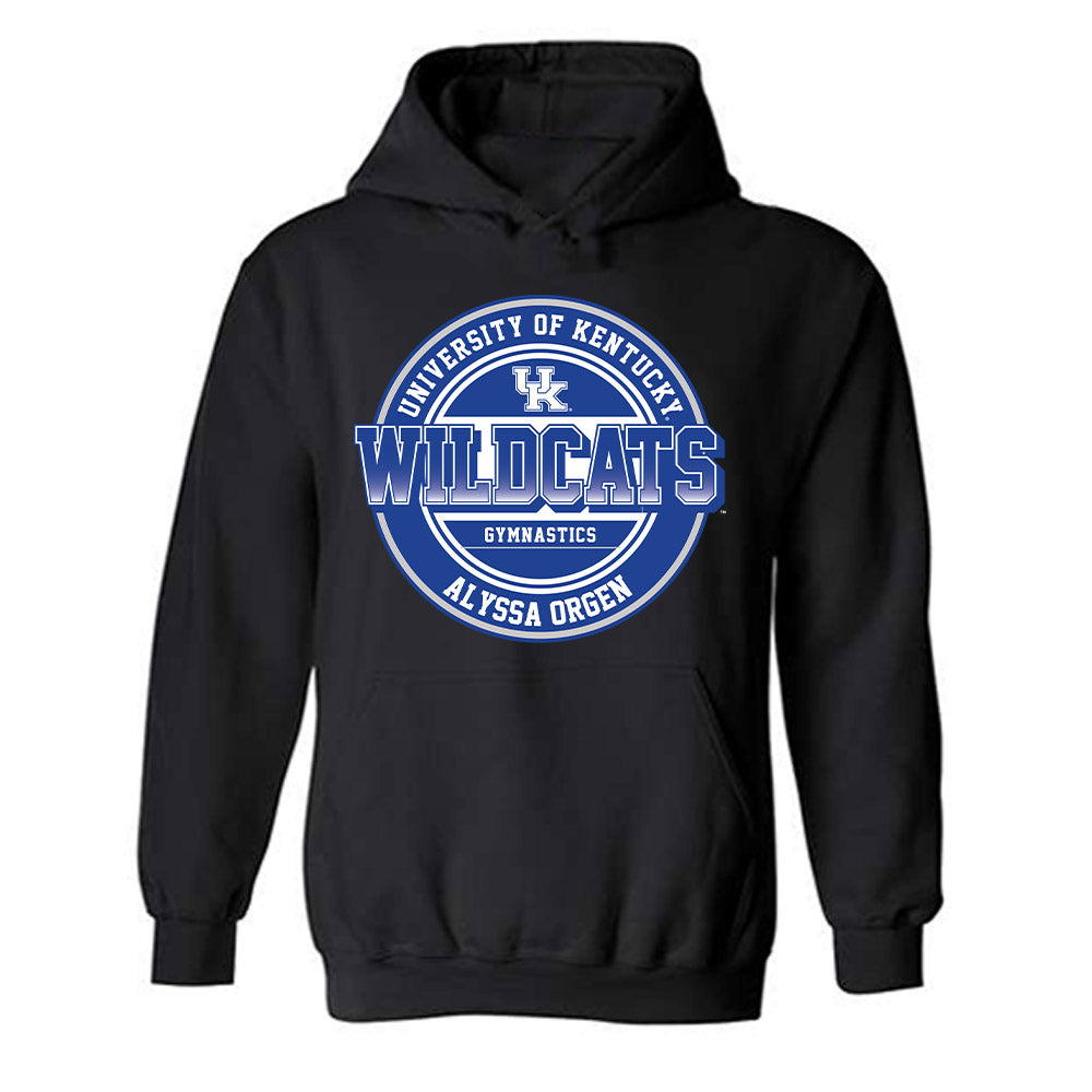 Kentucky - NCAA Women's Gymnastics : Alyssa Orgen - Classic Fashion Shersey Hooded Sweatshirt-0