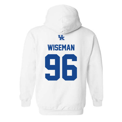 Kentucky - NCAA Football : Dominic Wiseman - Classic Shersey Hooded Sweatshirt-1