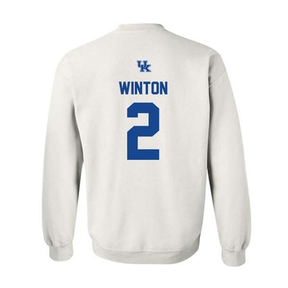 Kentucky - NCAA Women's Soccer : Isabella Winton - Classic Shersey Crewneck Sweatshirt-1
