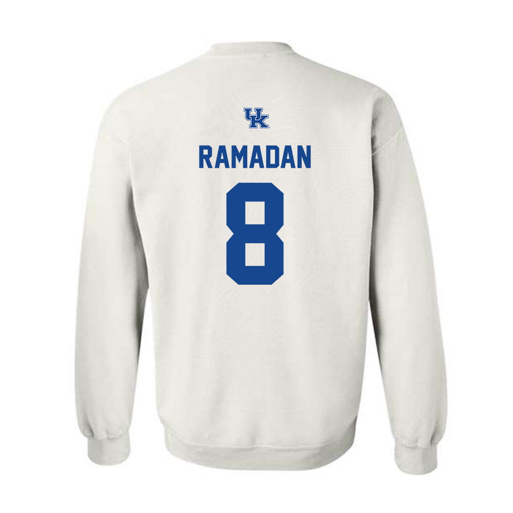 Kentucky - NCAA Women's Soccer : Nadia Ramadan - Classic Shersey Crewneck Sweatshirt-1