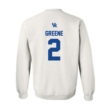 Kentucky - NCAA Football : Samuel Greene - Classic Shersey Crewneck Sweatshirt-1