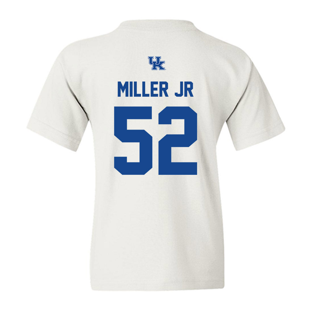 Kentucky - NCAA Football : Cameron Miller Jr - Classic Shersey Youth T-Shirt-1