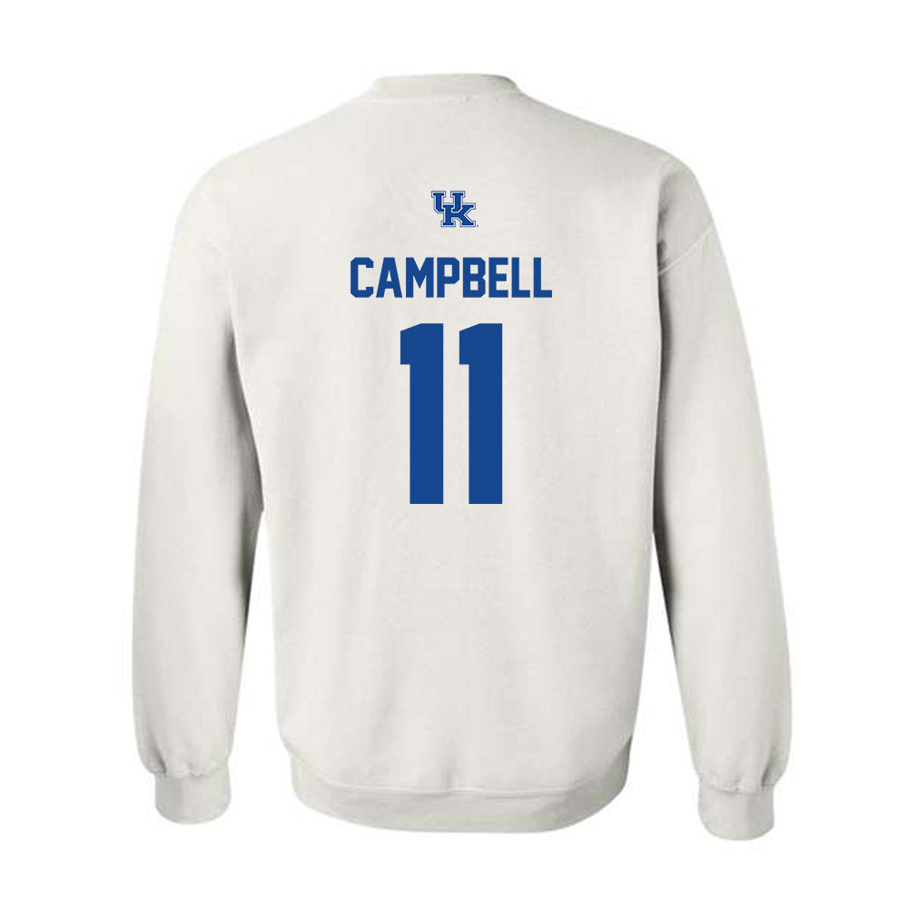Kentucky - NCAA Baseball : Scott Campbell - Classic Shersey Crewneck Sweatshirt-1