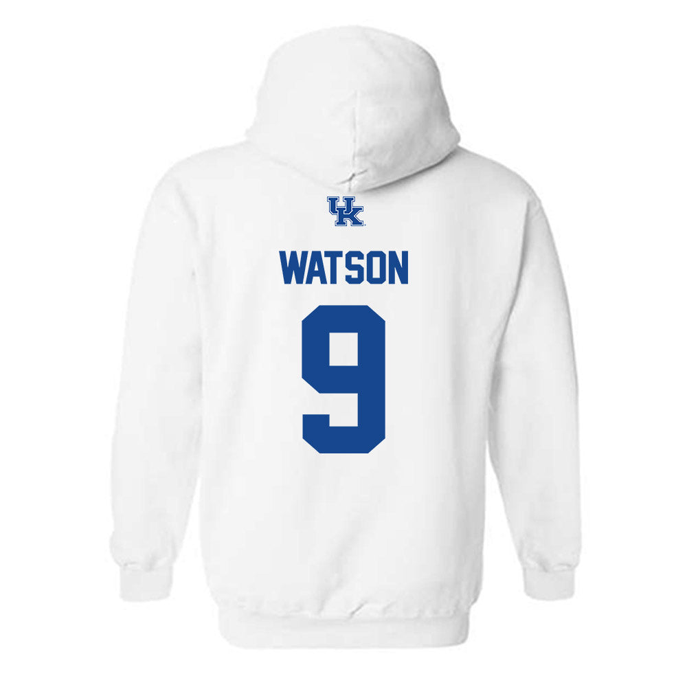 Kentucky - NCAA Women's Volleyball : Georgia Watson - Classic Shersey Hooded Sweatshirt-1