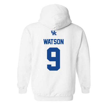 Kentucky - NCAA Women's Volleyball : Georgia Watson - Classic Shersey Hooded Sweatshirt-1