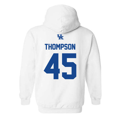 Kentucky - NCAA Football : Kris Thompson - Classic Shersey Hooded Sweatshirt-1