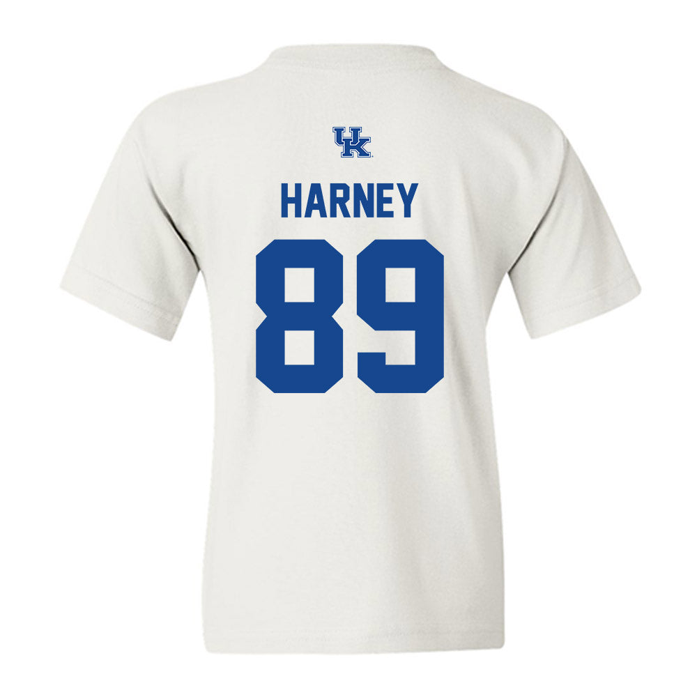 Kentucky - NCAA Football : Cash Harney - Classic Shersey Youth T-Shirt-1
