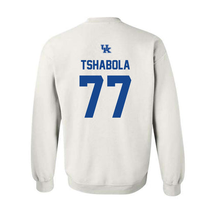 Kentucky - NCAA Football : Tegra Tshabola - Classic Shersey Crewneck Sweatshirt-1