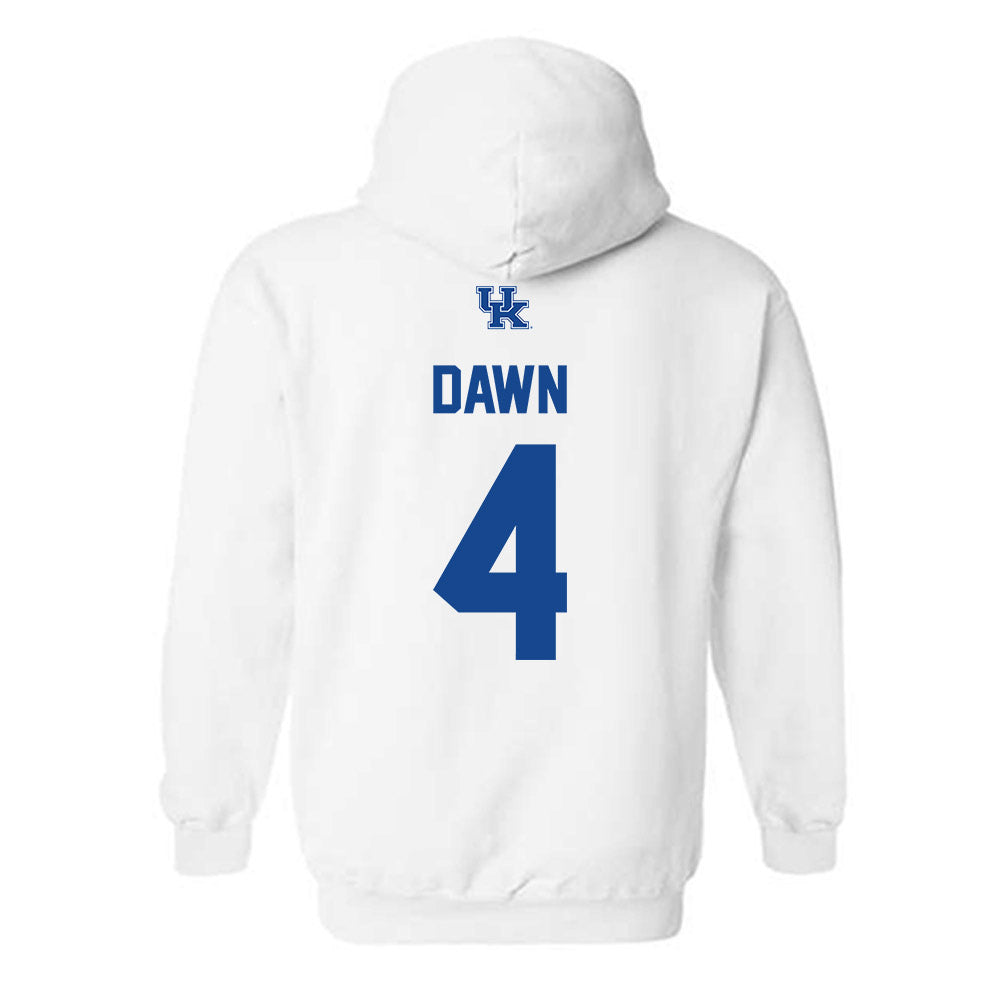 Kentucky - NCAA Women's Soccer : Kyla Dawn - Classic Shersey Hooded Sweatshirt-1