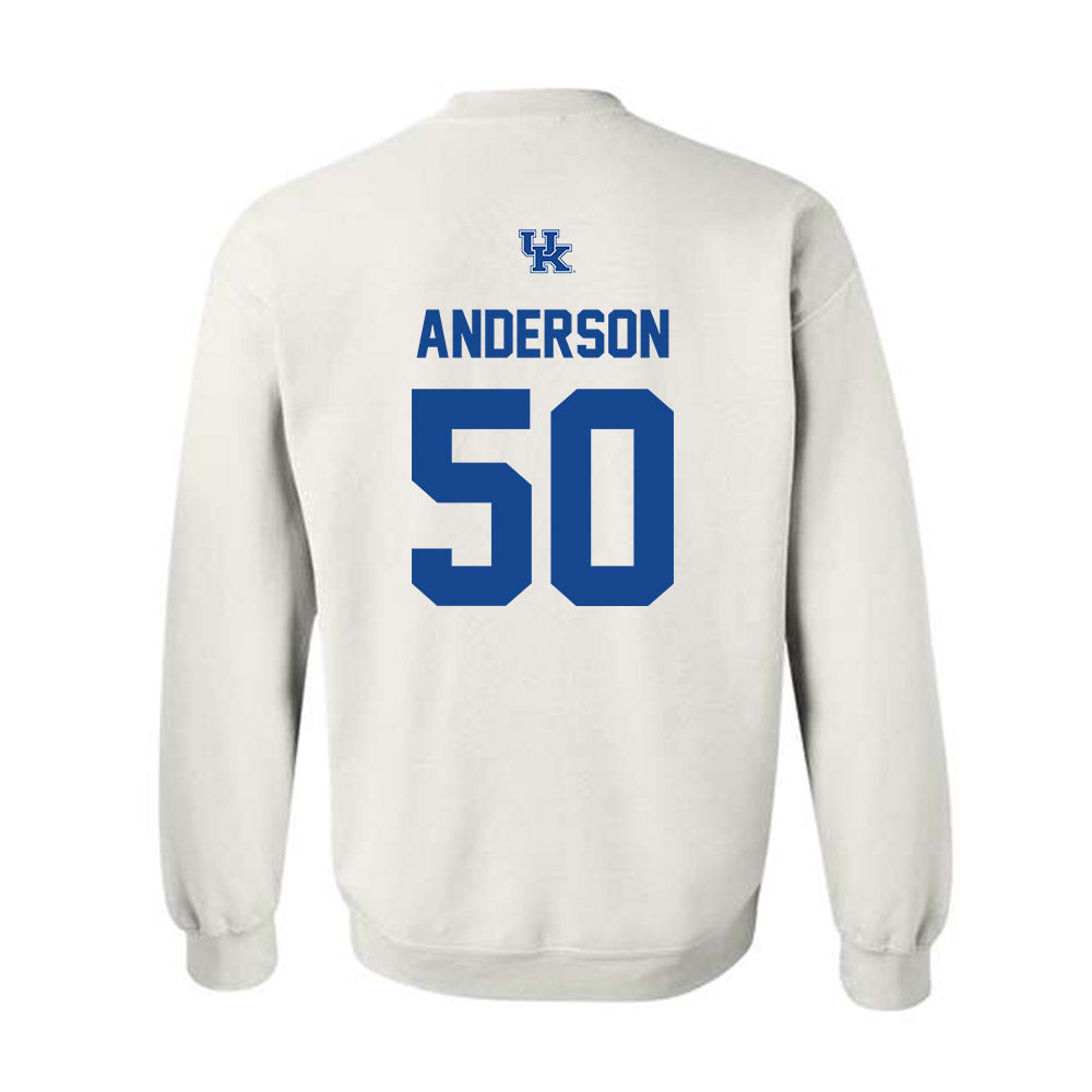 Kentucky - NCAA Football : Max Anderson - Classic Shersey Crewneck Sweatshirt-1