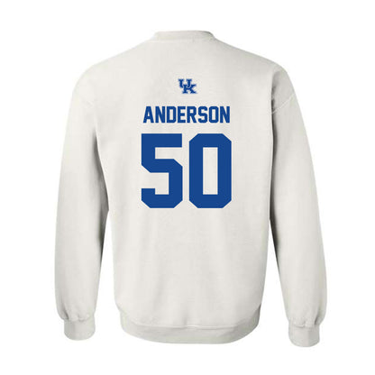 Kentucky - NCAA Football : Max Anderson - Classic Shersey Crewneck Sweatshirt-1