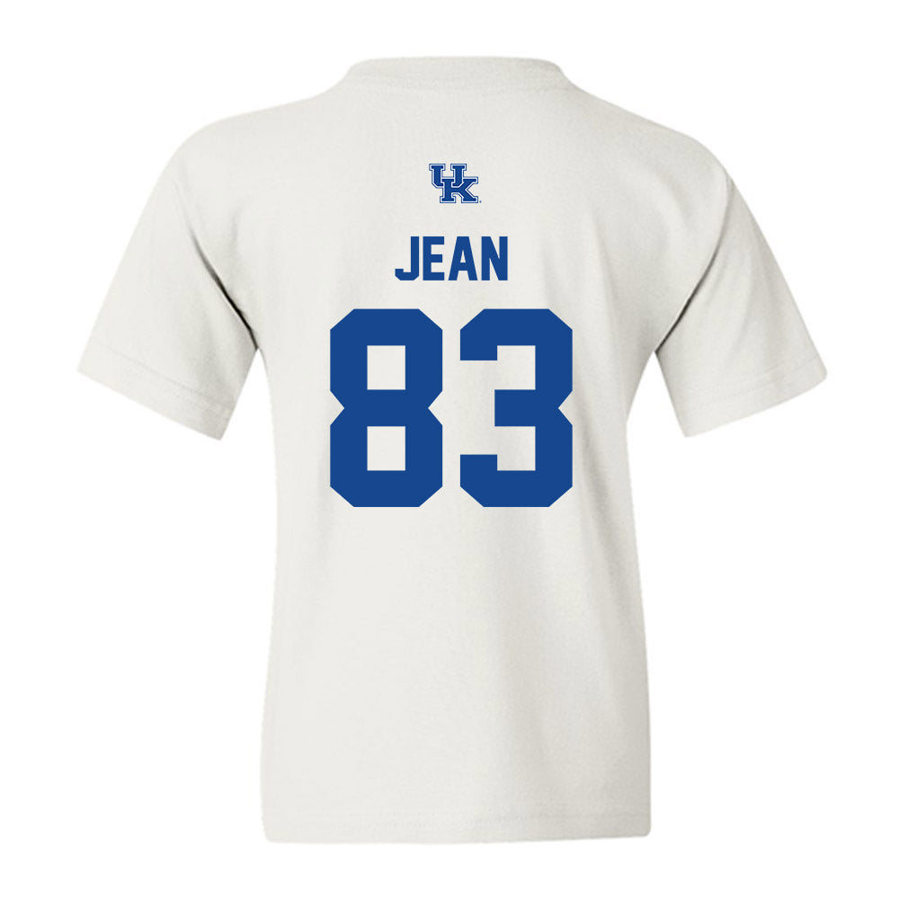 Kentucky - NCAA Football : Prince Jean - Classic Shersey Youth T-Shirt-1