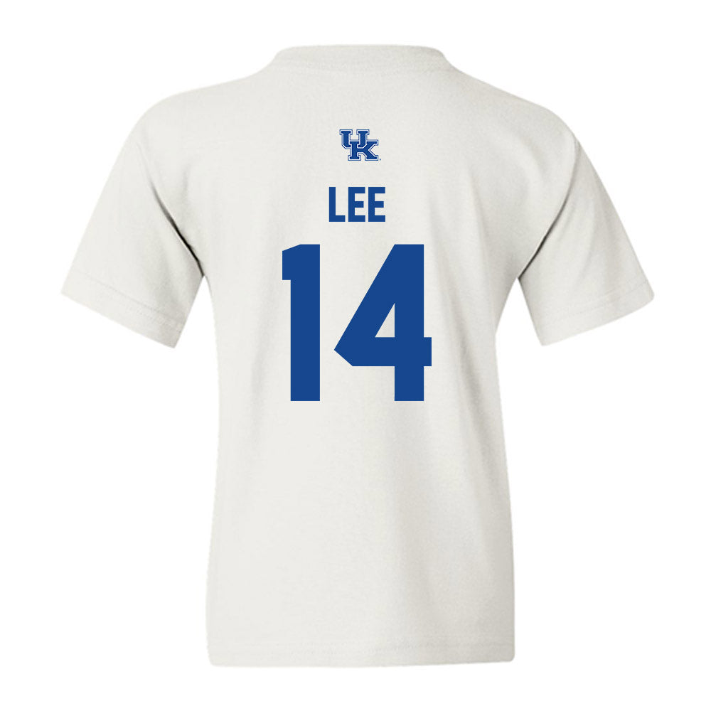 Kentucky - NCAA Men's Soccer : Michael Lee - Classic Shersey Youth T-Shirt-1