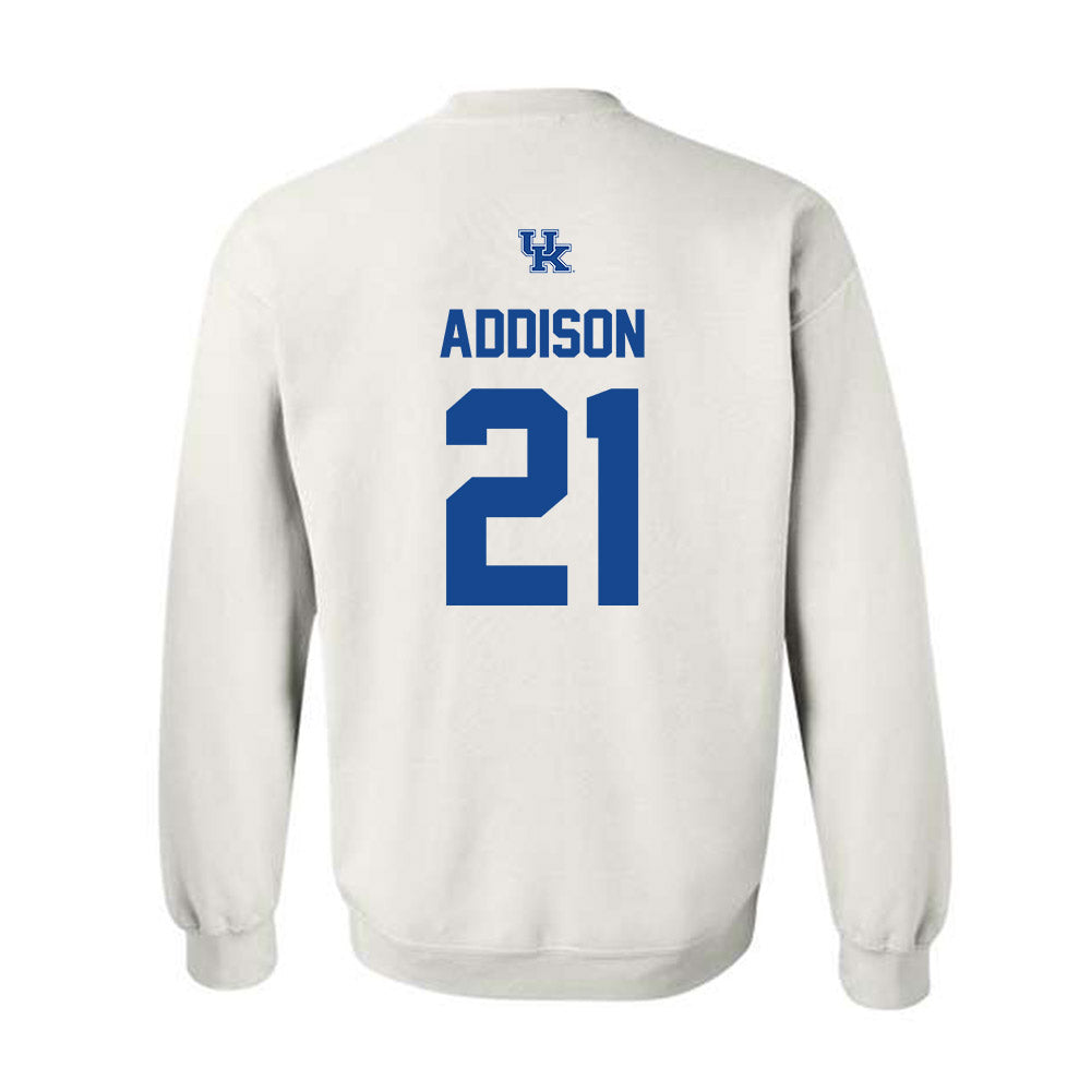 Kentucky - NCAA Football : Nasir Addison - Classic Shersey Crewneck Sweatshirt-1