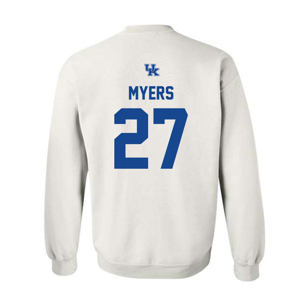 Kentucky - NCAA Women's Soccer : Teagan Myers - Classic Shersey Crewneck Sweatshirt-1