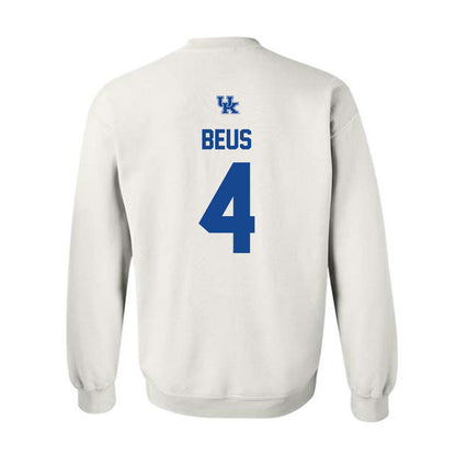 Kentucky - NCAA Women's Volleyball : Bellamie Beus - Classic Shersey Crewneck Sweatshirt-1