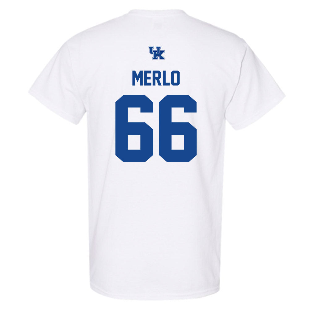 Kentucky - NCAA Football : Tino Merlo - Classic Shersey T-Shirt-1